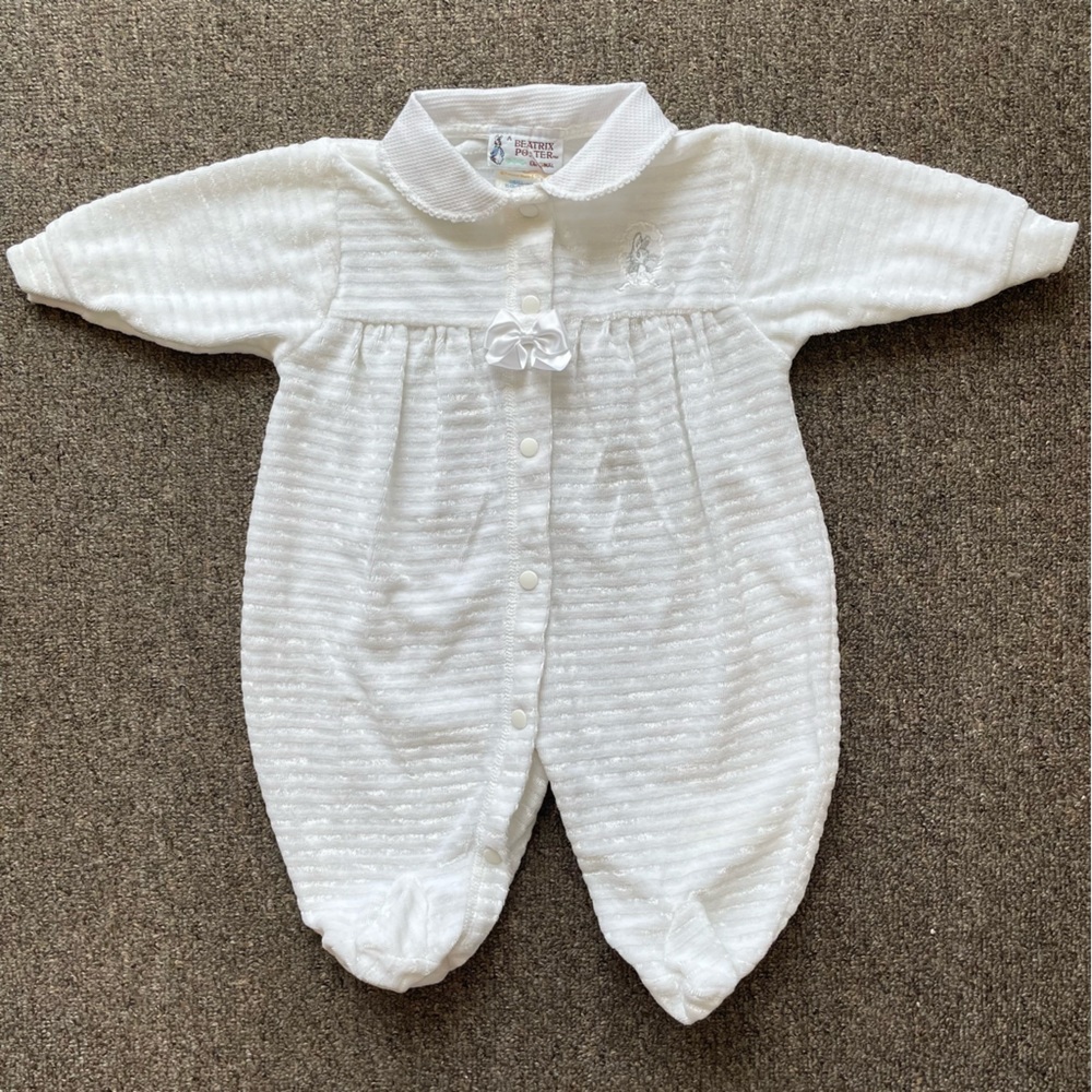 Vintage 1997 Beatrix Potter Baby Onesie